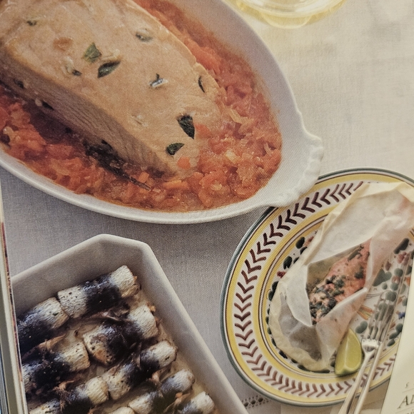Mediterranean The Beautiful Cookbook Joyce Goldstein's Hardcover Authentic Recip - Picture 5 of 16